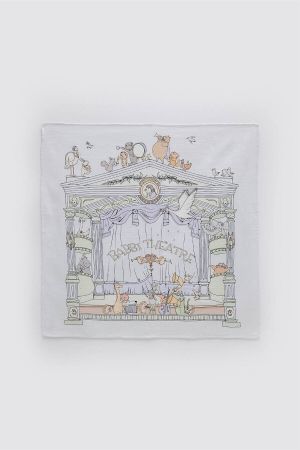 Atelier Babbi Çift Katlı Müslin Örtü