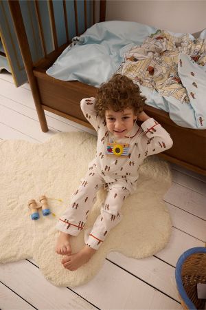 Atelıer Babbi Kurşun Asker Desenli Pijama Takımı - 2