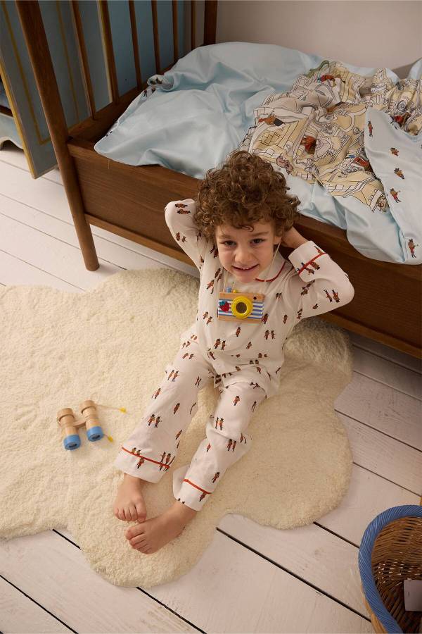 Atelıer Babbi Kurşun Asker Desenli Pijama Takımı - 2