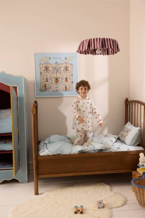 Atelıer Babbi Kurşun Asker Desenli Pijama Takımı - 5