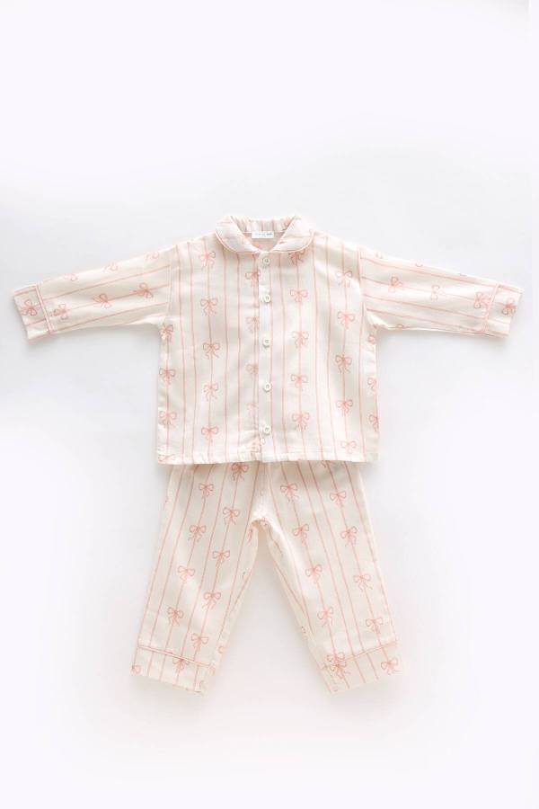 Atelıer Babbi Pembe Kurdele Pijama Takımı - 1