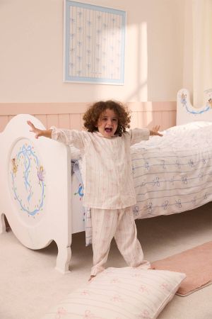 Atelıer Babbi Pembe Kurdele Pijama Takımı - 3
