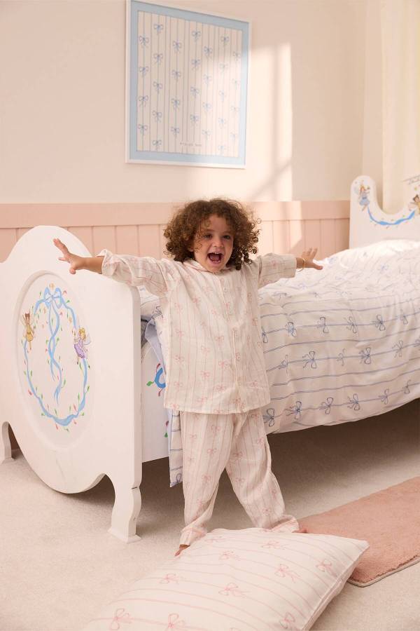 Atelıer Babbi Pembe Kurdele Pijama Takımı - 3