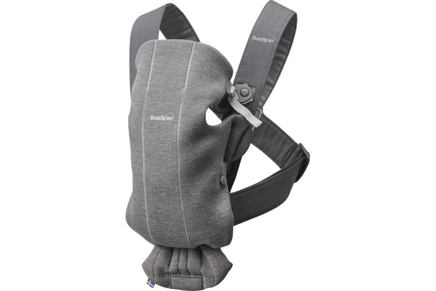 BabyBjörn Kanguru Mini 3D Cotton Jersey / Dark Grey - 1