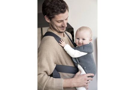 BabyBjörn Kanguru Mini 3D Cotton Jersey / Dark Grey - 4