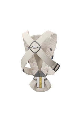 BabyBjörn Kanguru Mini Cotton 3D Jersey / Light Beige - 4