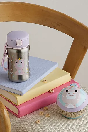 Besties Squad Pipetli Paslanmaz Çelik Suluk - Unicorn - 2
