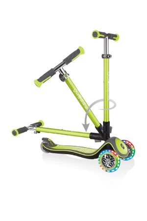 Globber Elite Deluxe Işıklı Scooter - Yeşil - 4