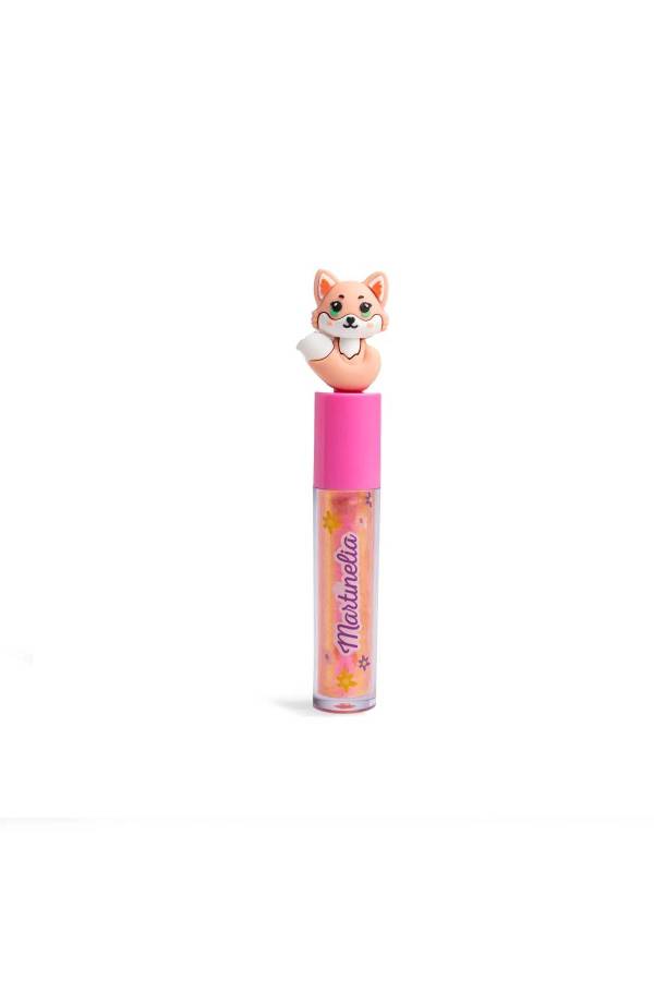 Martinelia Friendly Animals Kız Çocuk Sevimli Hayvan Figürlü Dudak Parlatıcısı Peach - 1