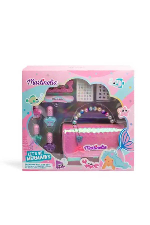 Martinelia Let's Be Mermaids Kız Çocuk Tırnak Tasarım Oje Seti - 1