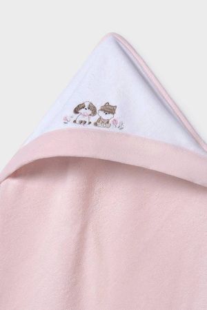 Mayoral Bebek Banyo Havlusu Pembe - 3