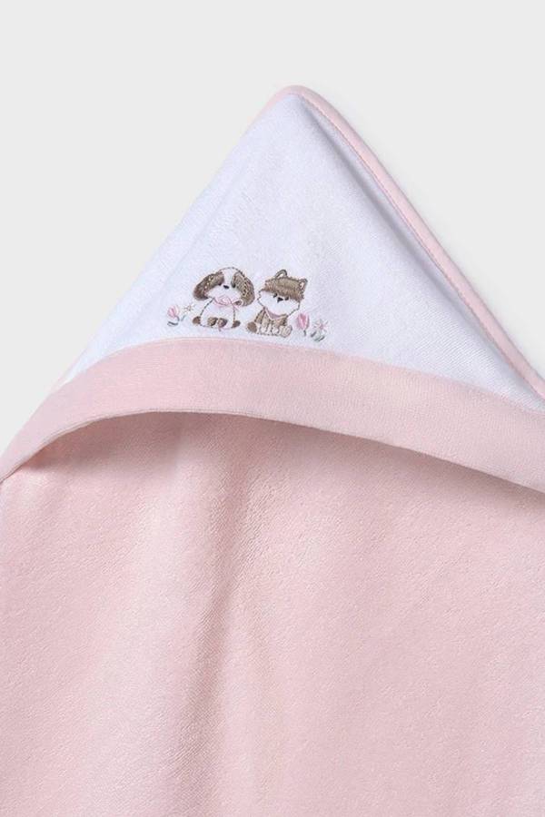 Mayoral Bebek Banyo Havlusu Pembe - 3