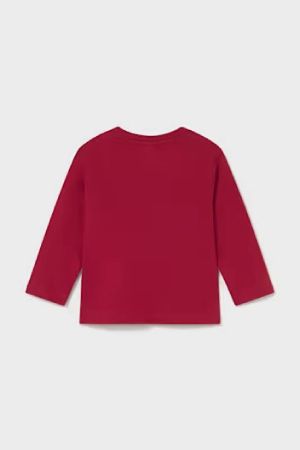 Mayoral Erkek Bebek Baskılı Kırmızı Sweatshrit - 3