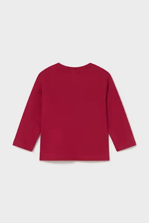 Mayoral Erkek Bebek Baskılı Kırmızı Sweatshrit - 3
