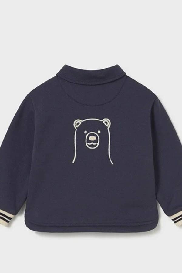 Mayoral Erkek Bebek Polo Yaka Sweatshrit - 2