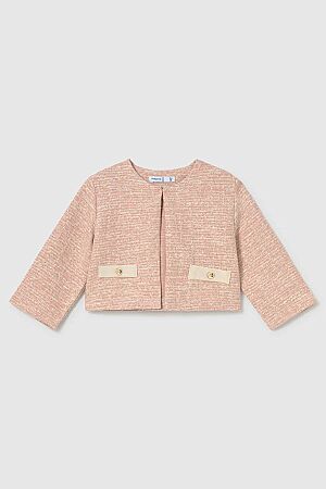 Mayoral Kışlık Kız Bebek Bluz Etek Ceket Set Pembe - 2