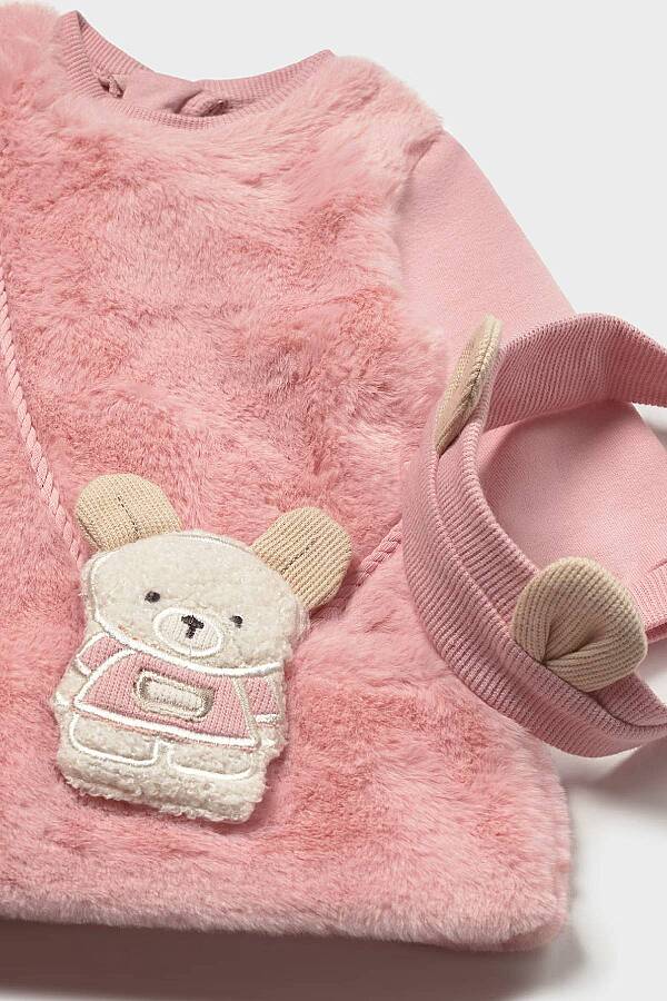 Mayoral Kışlık Kız Bebek Elbise Pembe - 3