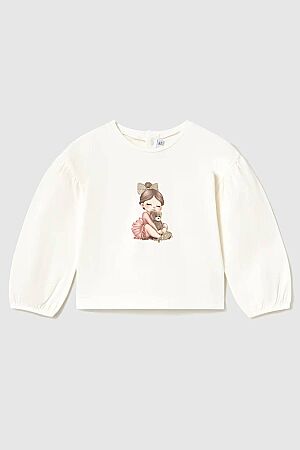 Mayoral Kışlık Kız Bebek Uzun Kol T-shirt Ekru