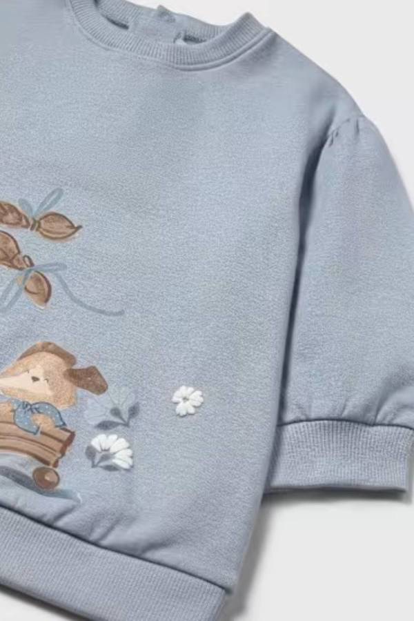 Mayoral Kız Bebek Sweat Elbise - 4