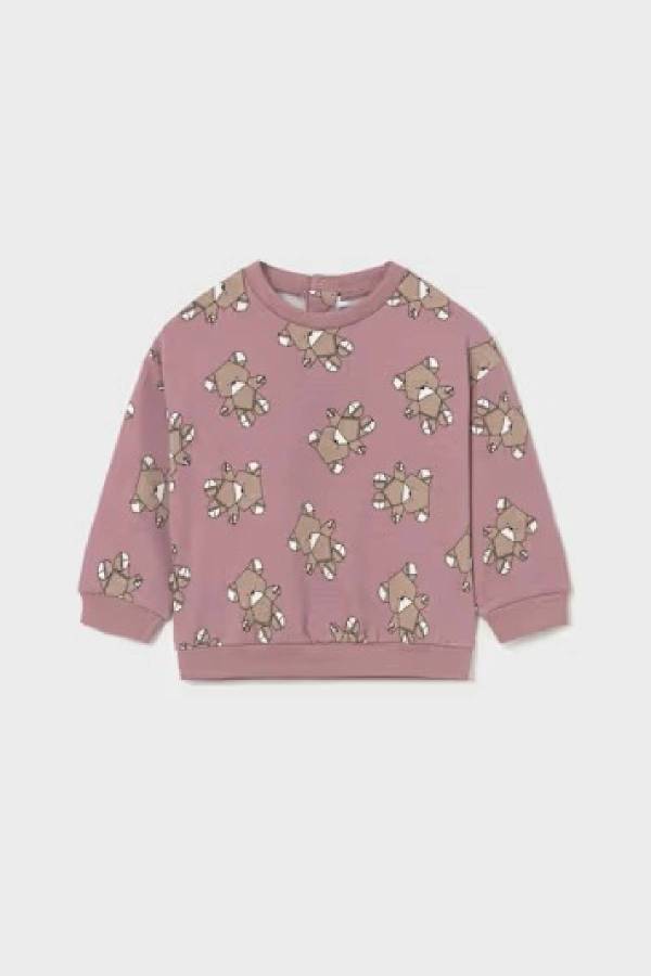 Mayoral Kız Bebek Sweatshrit - 1