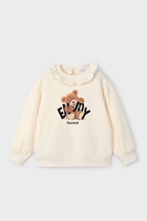 Mayoral Kız Çocuk Fırfır Yaka Sweatshrit