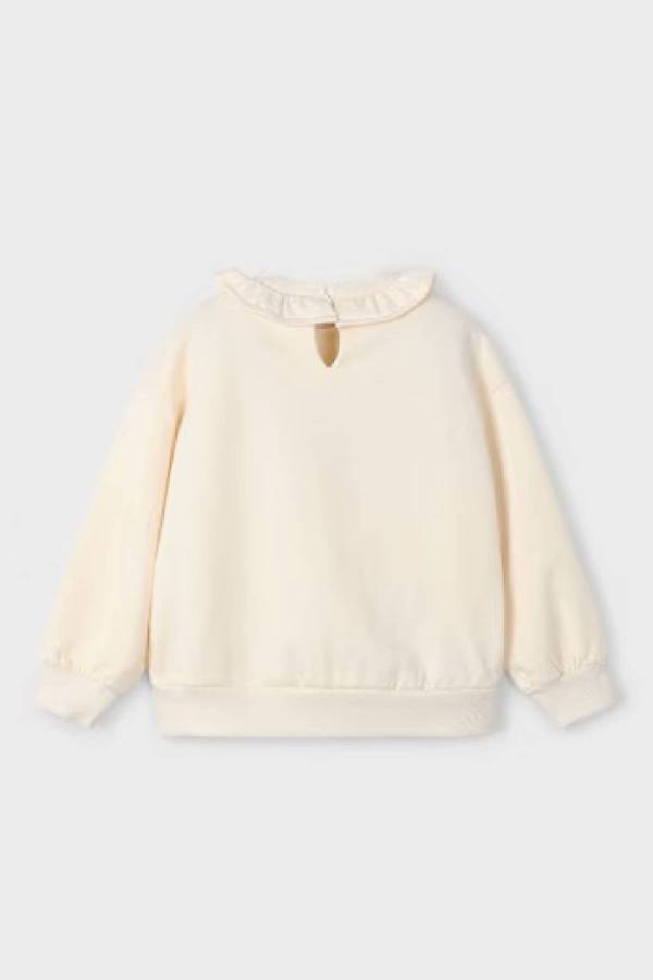 Mayoral Kız Çocuk Fırfır Yaka Sweatshrit - 2