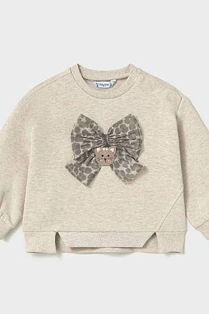 Mayoral Kız Çocuk Sweatshirt Bej