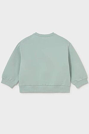 Mayoral Kız Çocuk Uzun Kol Sweatshirt Yeşil  - 2