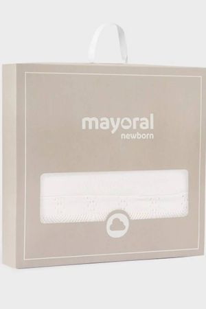 Mayoral Yazlık Bebek Örme Battaniye Ekru - 4