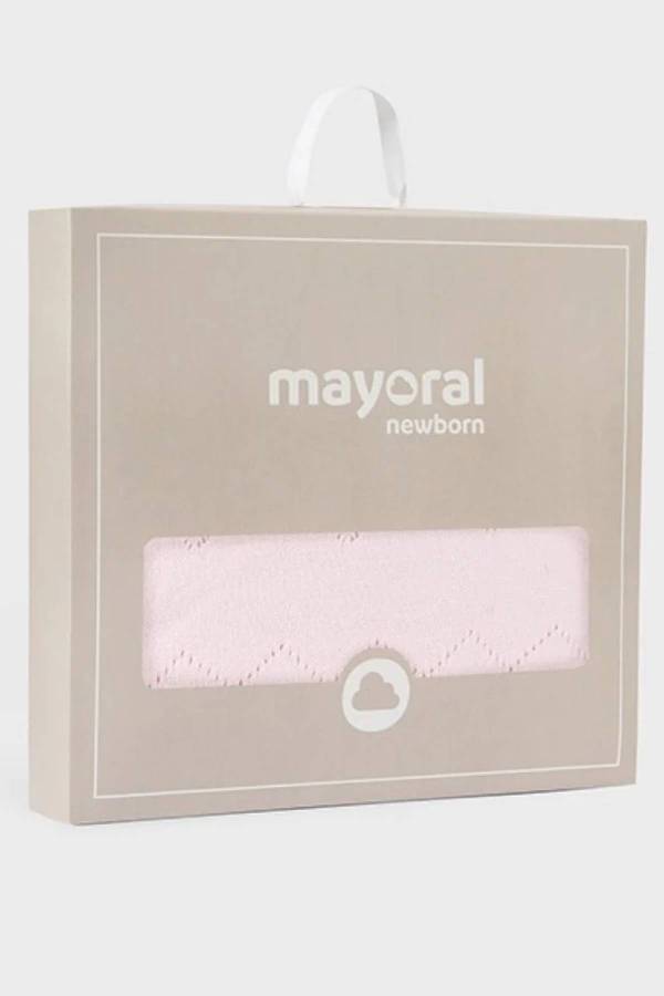 Mayoral Yazlık Bebek Örme Battaniye Pembe - 4