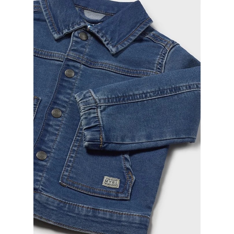 Mayoral Yazlık Erkek Bebek Denim Ceket Mavi - 3