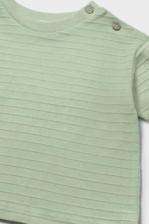 Mayoral Yazlık Erkek Bebek Kısa Kol T-shirt Yeşil - 3