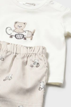 Mayoral Yazlık Erkek Bebek Kısa Kol T-shrit Şort Set - 4