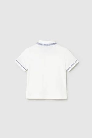 Mayoral Yazlık Erkek Bebek T-shrit Beyaz - 3