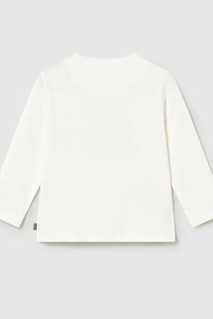 Mayoral Yazlık Erkek Bebek Uzun Kol T-shirt Ekru - 2
