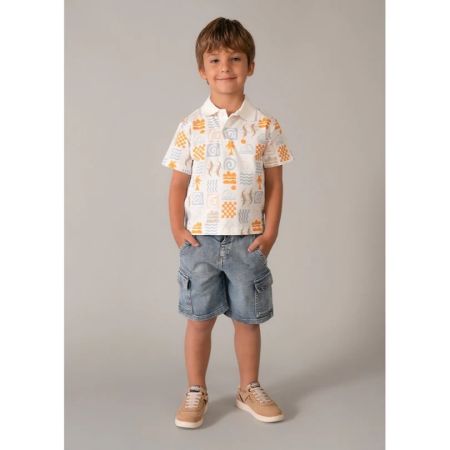 Mayoral Yazlık Erkek Denim Bermuda Mavi - 3