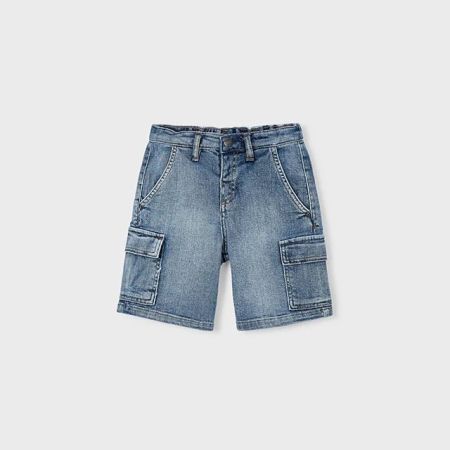 Mayoral Yazlık Erkek Denim Bermuda Mavi - 4