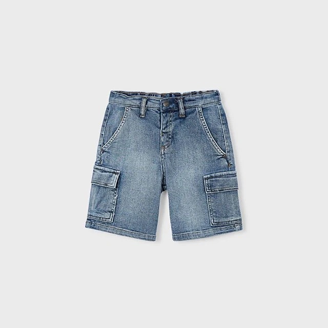 Mayoral Yazlık Erkek Denim Bermuda Mavi - 4