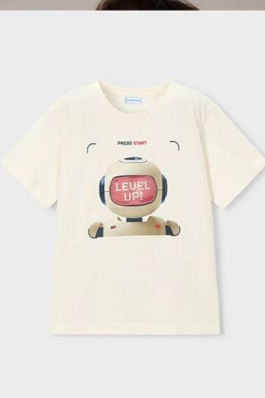Mayoral Yazlık Erkek Kısa Kol T-shirt Beyaz - 3