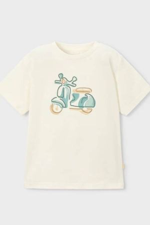 Mayoral Yazlık Erkek Kısa Kol T-shirt Ekru - 4