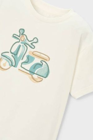 Mayoral Yazlık Erkek Kısa Kol T-shirt Ekru - 6