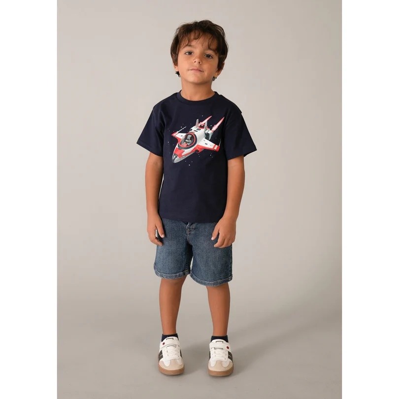 Mayoral Yazlık Erkek Kısa Kol T-shirt Lacivert - 3