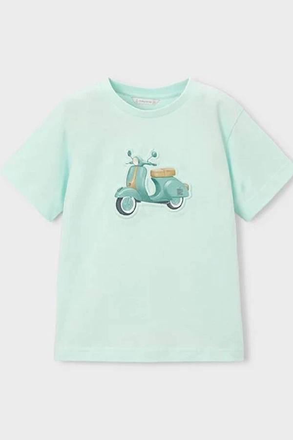 Mayoral Yazlık Erkek Kısa Kol T-shirt Turkuaz - 3