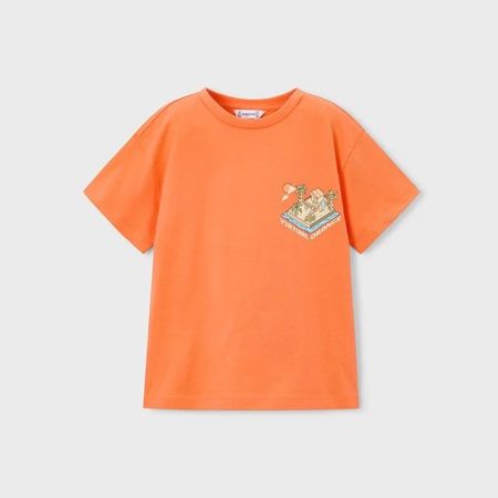 Mayoral Yazlık Erkek Kısa Kol T-shirt Turuncu - 3