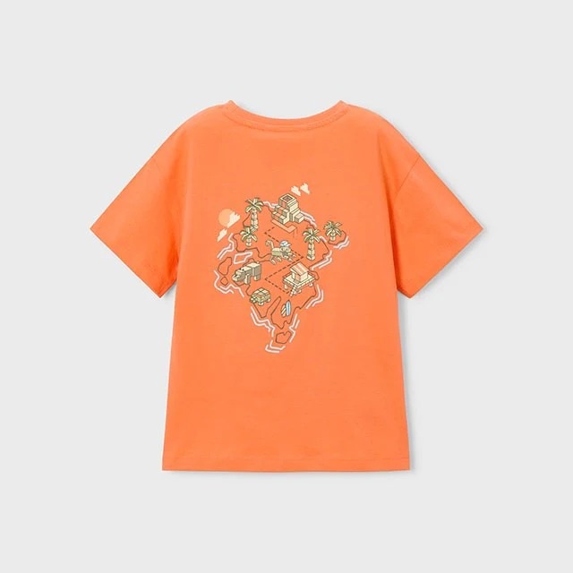 Mayoral Yazlık Erkek Kısa Kol T-shirt Turuncu - 4