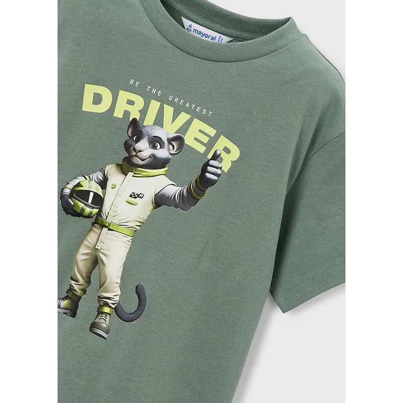 Mayoral Yazlık Erkek Kısa Kol T-shirt Yeşil - 4