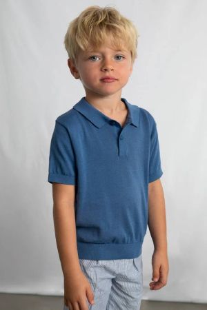 Mayoral Yazlık Erkek Polo Yaka Kısa Kol T-shirt Lacivert - 2