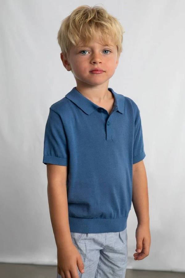 Mayoral Yazlık Erkek Polo Yaka Kısa Kol T-shirt Lacivert - 2