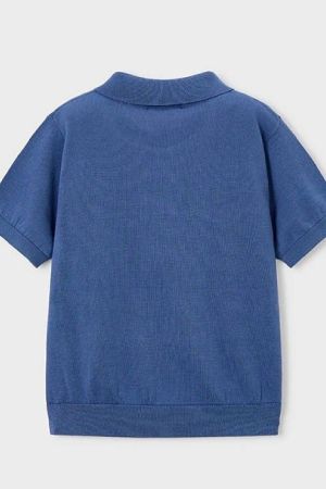 Mayoral Yazlık Erkek Polo Yaka Kısa Kol T-shirt Lacivert - 5