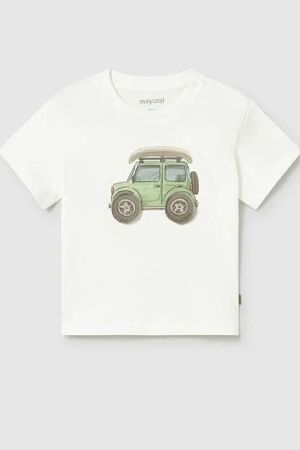 Mayoral Yazlık Erkek T-shirt Ekru